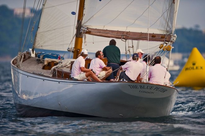 THE BLUE PETER, launched in 1930 by the shipyard William King & Son - Les Voiles de Saint-Tropez 2009 ©  Rolex/ Kurt Arrigo http://www.regattanews.com